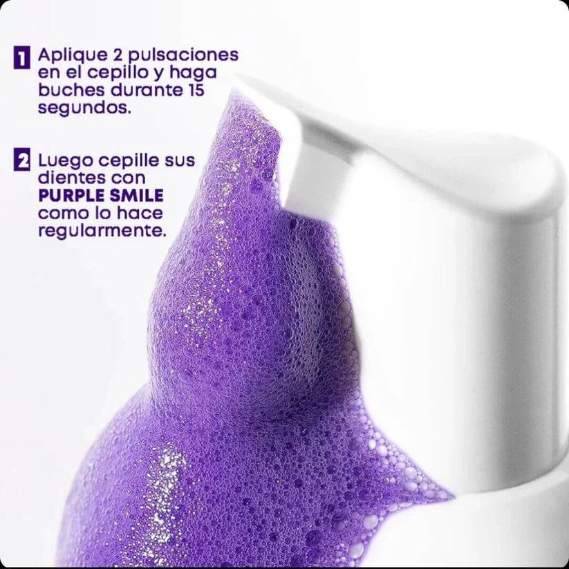 Purple Smile™ - Crema de Dientes Blanqueadora