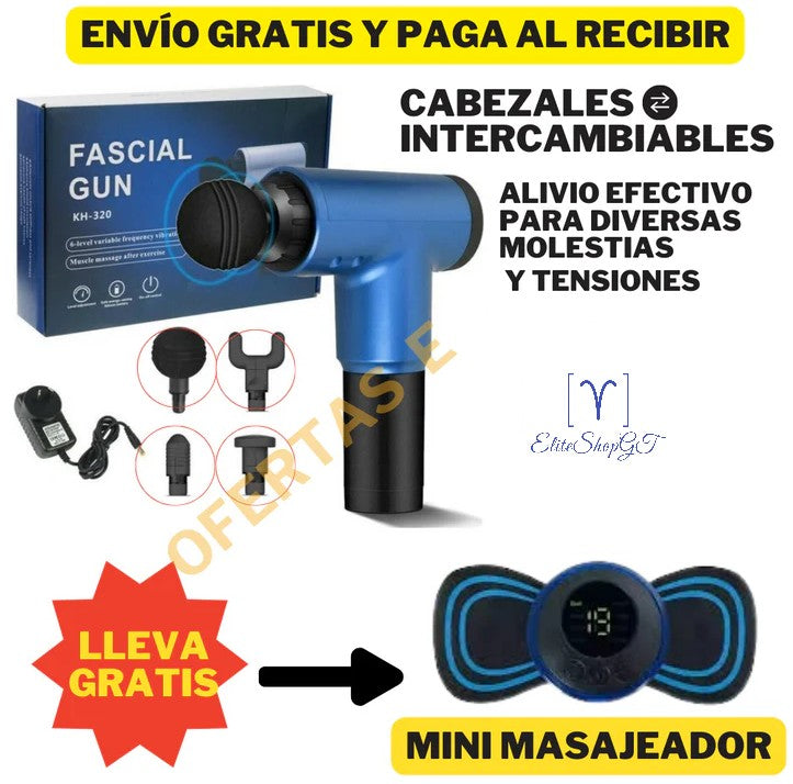 ZenTouch™ Masajeador Profesional 5 en 1 + Mini Masajeador Gratis!!