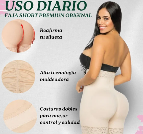 PANTY SHORT FAJA LEVANTA GLUTEO